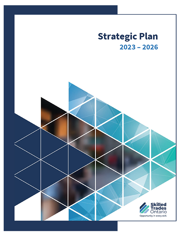 Image for strategic plan - 2023-2026 Strategic plan cover page