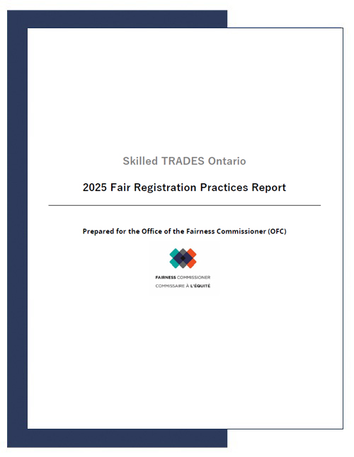 2025 Fair Registration Practices Report